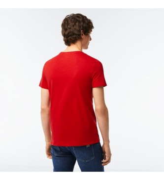Lacoste T-shirt Clasic TH2038 rood
