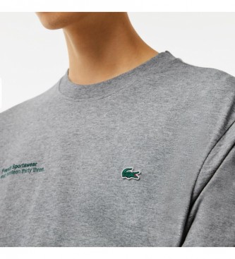 Lacoste T-shirt with gray print
