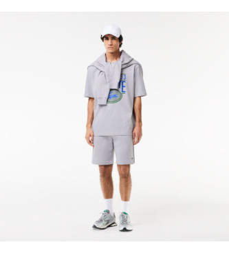 Lacoste T-shirt with grey print 