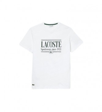 Lacoste T-shirt commmoratif blanc