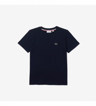 Lacoste T-shirt col rond marine