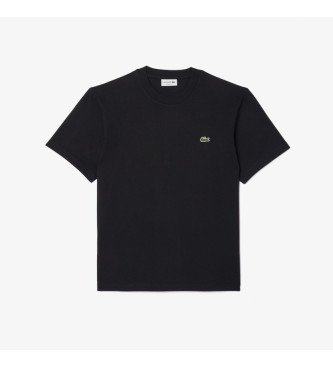 Lacoste T-shirt nera dal taglio classico