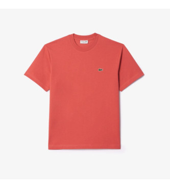 Lacoste Klassisch geschnittenes T-shirt rot