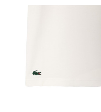 Lacoste Ultra-dry white sports T-shirt