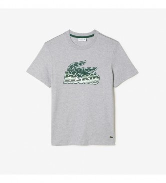 Lacoste T-shirt med grtt tryck