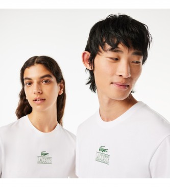 Lacoste Camiseta Iconic Print blanco