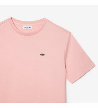 Lacoste Camiseta Logo rosa