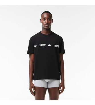 Lacoste Pyjamas T-shirt Marca svart