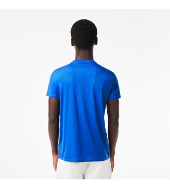 Lacoste T-shirt azul Pima