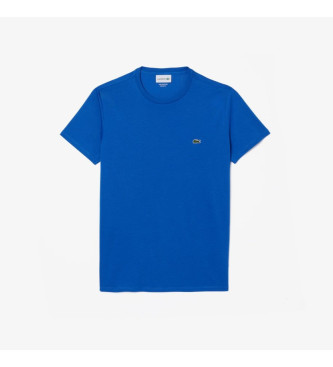 Lacoste T-shirt bleu pima