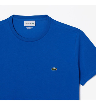 Lacoste T-shirt bleu pima