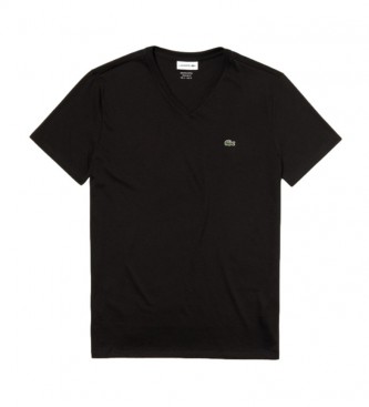 Lacoste Pima T-shirt zwart
