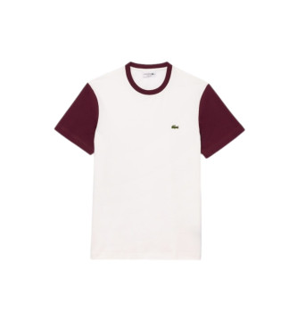 Lacoste T-shirt Regular Fit Design biały