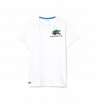 Lacoste Sport-T-Shirt wei