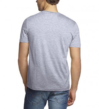 Lacoste Camiseta V gris