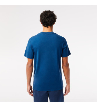Lacoste Sprany T-shirt w kolorze niebieskim