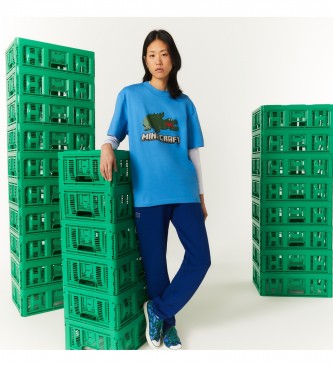 Lacoste T-shirt blu Lacoste x Minecraft