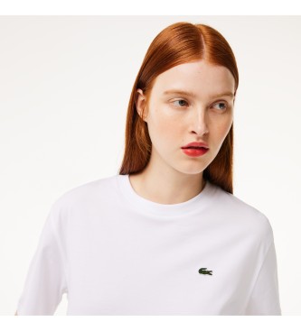 Lacoste Majica Relaxed Fit Pima T-shirt bela