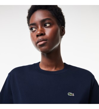 Lacoste T-shirt Pima Relaxed Fit navy