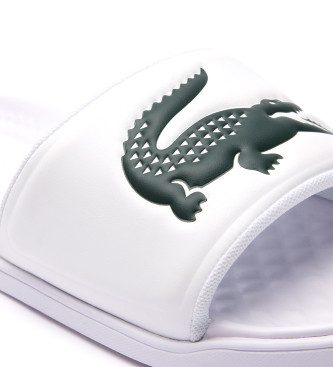 Lacoste Flip-flops Croco Dualiste hvid