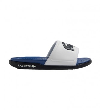 Lacoste Flip-flops Croco Dualiste white, navy