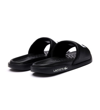 Lacoste Flip-flops Croco Dualiste black