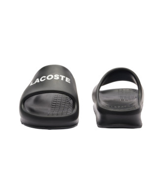 Lacoste Flip-Flops Marke Serve Slide 2.0 schwarz