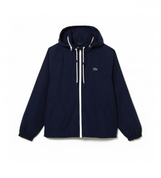 Lacoste Giacca color block blu navy