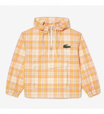 Lacoste Pull-on jacket Checked yellow