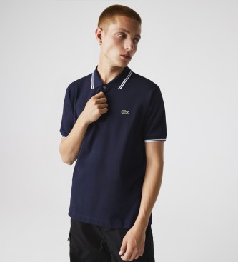 Lacoste Classic Fit navy polo shirt