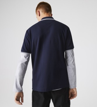 Lacoste Classic Fit navy polo shirt