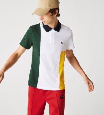 Lacoste Color Block multicolor polo shirt 