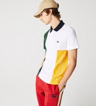 Lacoste Color Block multicolor polo shirt 