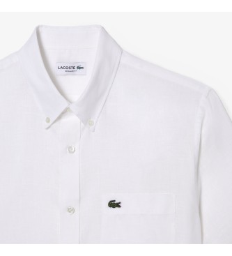 Lacoste Camisa MC blanco