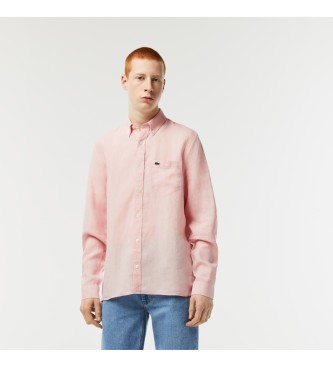 Lacoste Camisa cor-de-rosa ML