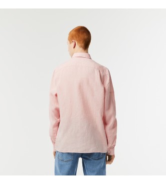 Lacoste Camisa ML rosa