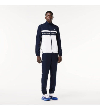 Lacoste Tracksuit Sportsuit Navy Stripe and Logo