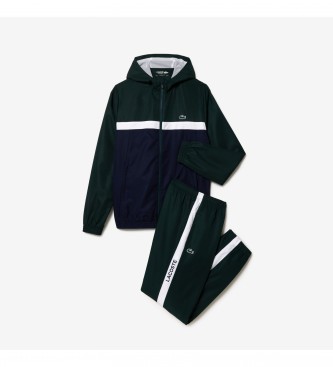 Lacoste Tracksuit Tennis regular fit green