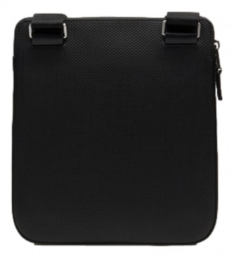 Lacoste Flat Crossover shoulder bag black -24x27x2cm