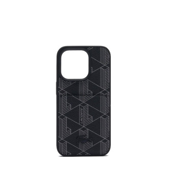 Lacoste Iphone 15 Pro Case The Blend black