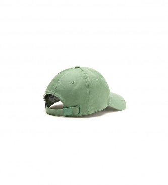 Lacoste Green Twill Adjustable Cap 