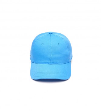 Lacoste Cap in Ecological Cotton Twill blue