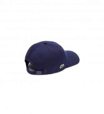 Lacoste Cap in Ecological Cotton Twill navy