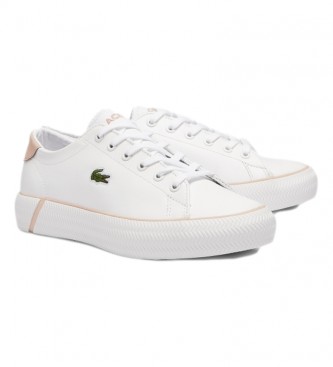 Lacoste Gripshot BL 21 1 CFA leather shoes white, pink