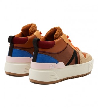 Lacoste Leather sneakers L002 Winter Mid brown
