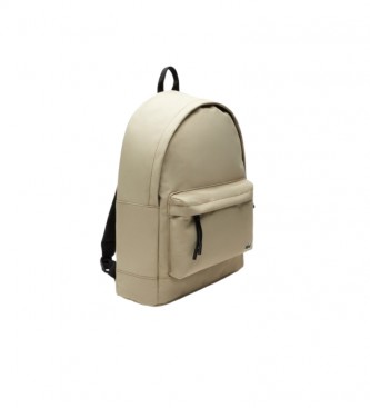 Lacoste Backpack with computer compartment beige