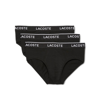 Lacoste Pack of 3 8H3472 black slips