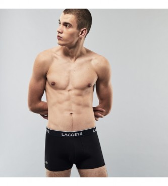 Lacoste Pack of 3 Boxers 5H3389 black