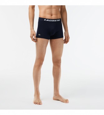 Lacoste Pack of 3 boxers black, grey