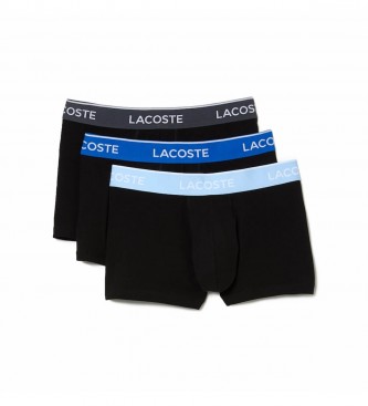 Lacoste Pack of 3 boxer briefs black